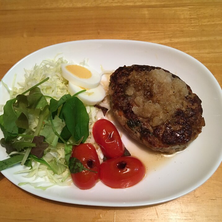 ハンバーグソース 和風スパイス×大根おろし